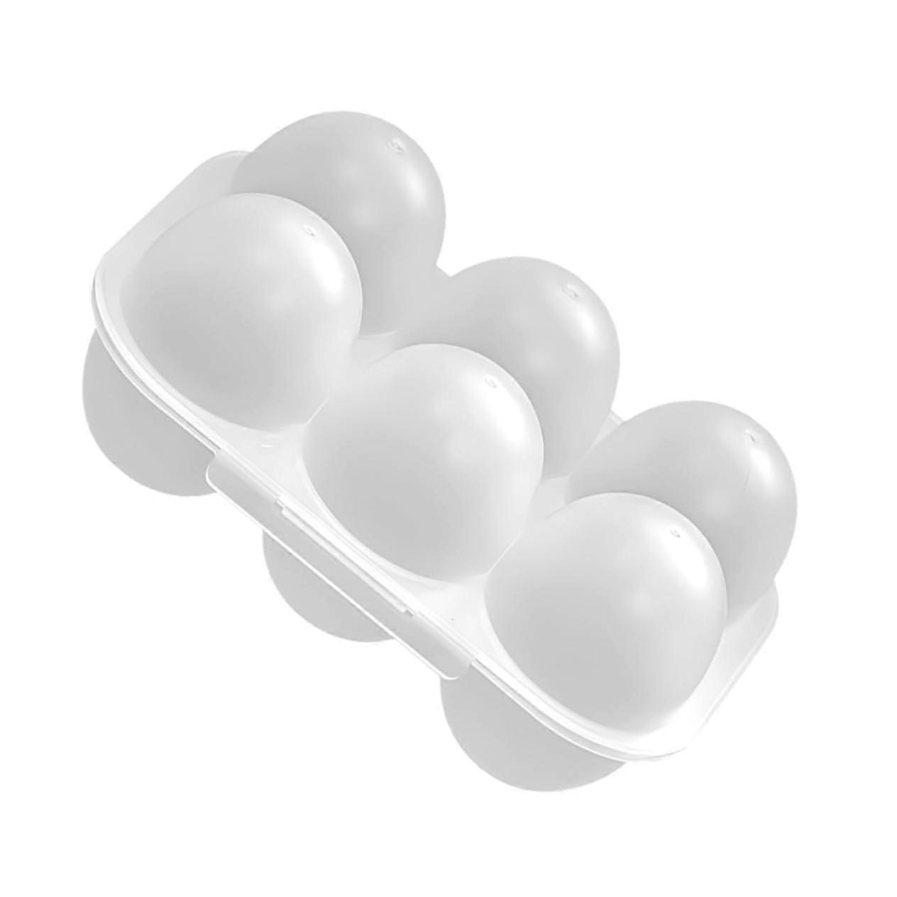 Egg Storage Container Stackable Fridge Egg Organizer with Durable Plastic Tray for Secure Protection