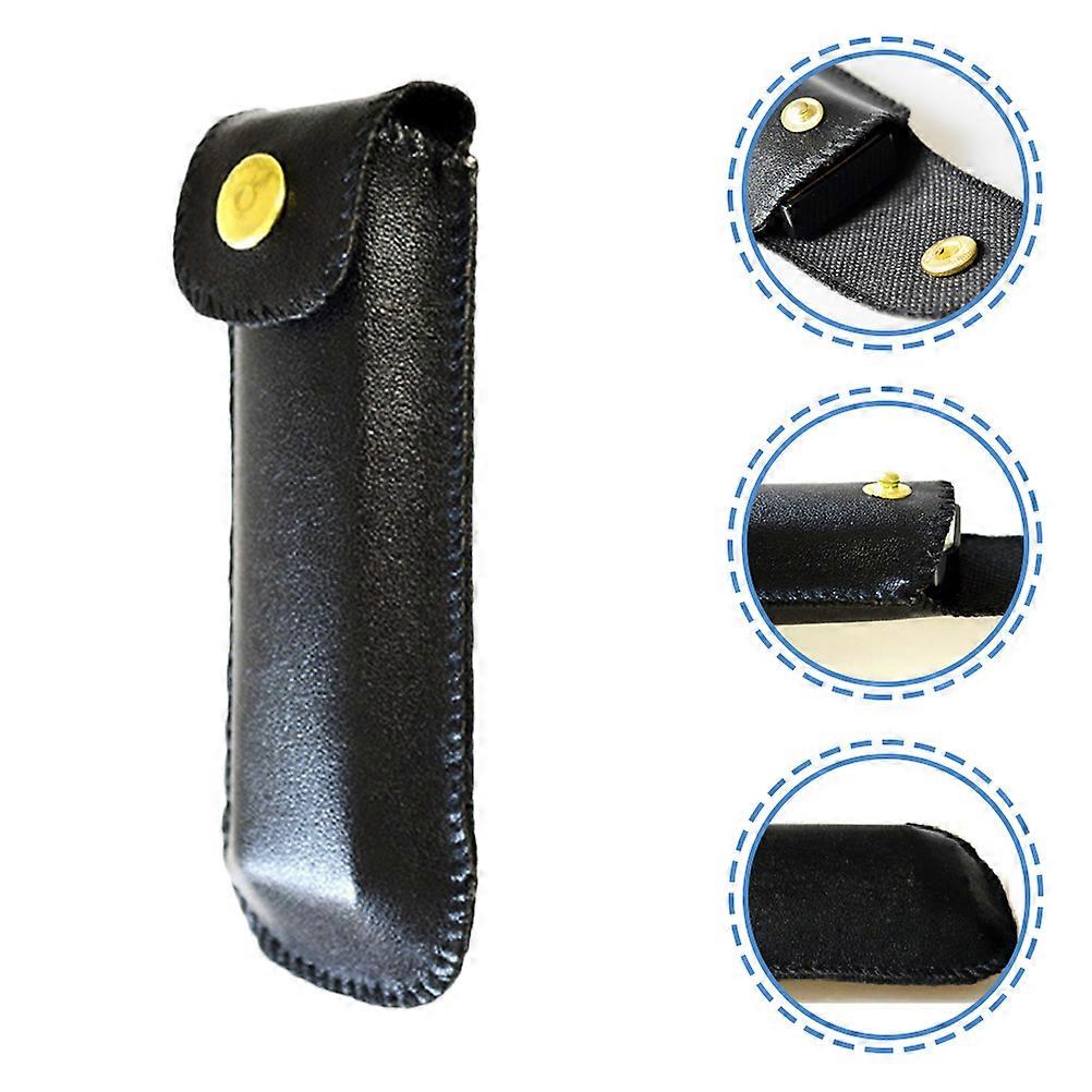 PU Harmonica Case for Travel with 4Pcs Durable Harmonica Storage Holder