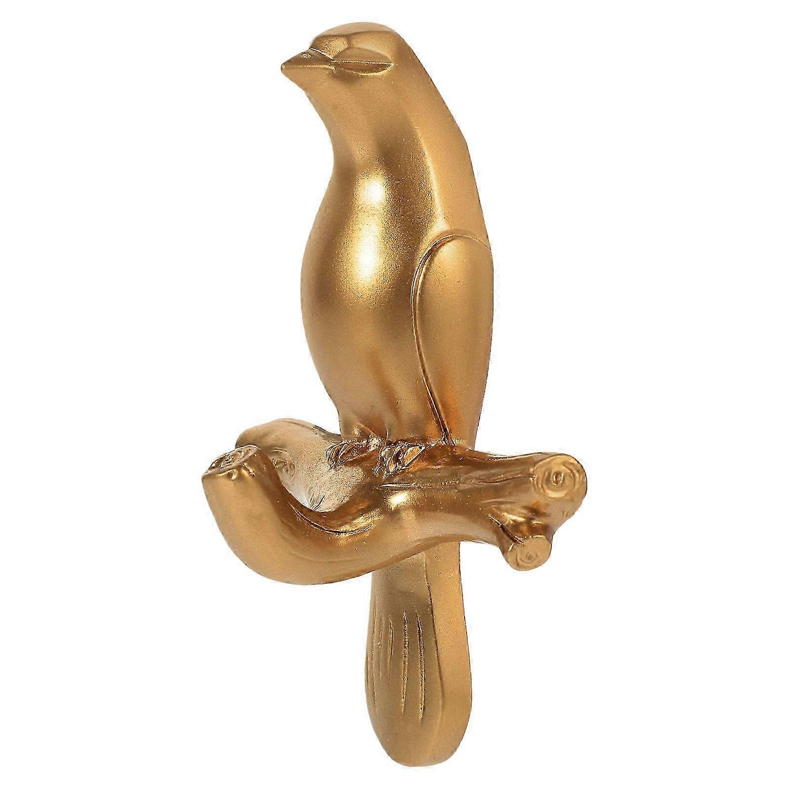 Decorative Hooks Resin Bird Shape Self-Adhesive Wall Hooks 3Pcs