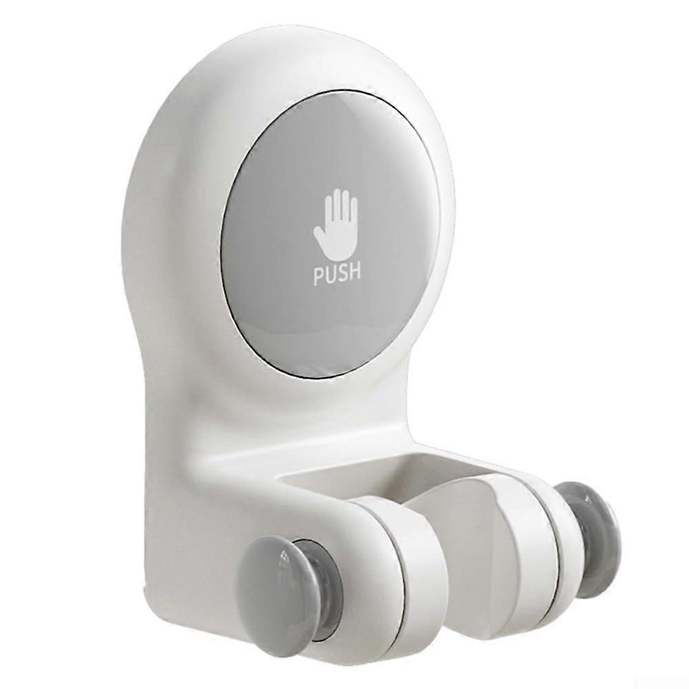 Shower Head Holder Wall Mount for RV and Bathroom, Adjustable Angle NoDrill ABS Bracket, Grey