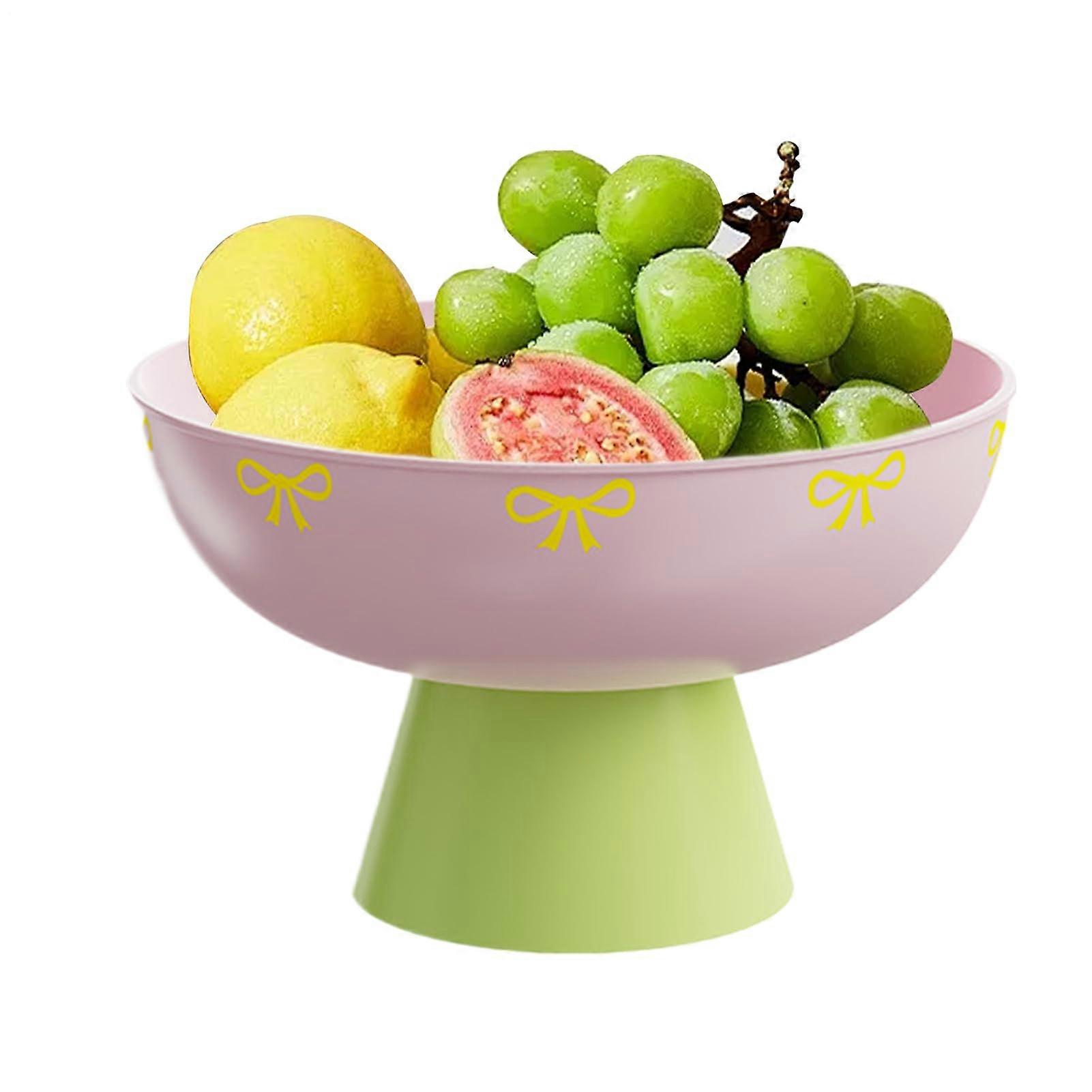 Fruit Storage Tray with Quick Drain, MultiPurpose Snack Holder for Kitchen, Dining, Picnic