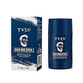 Bâtonnet de cire coiffante pour hommes, cire lissante, contrôle du sébum, longue tenue, fini semi-mat, soin coiffant pour une chevelure lisse et soyeuse.