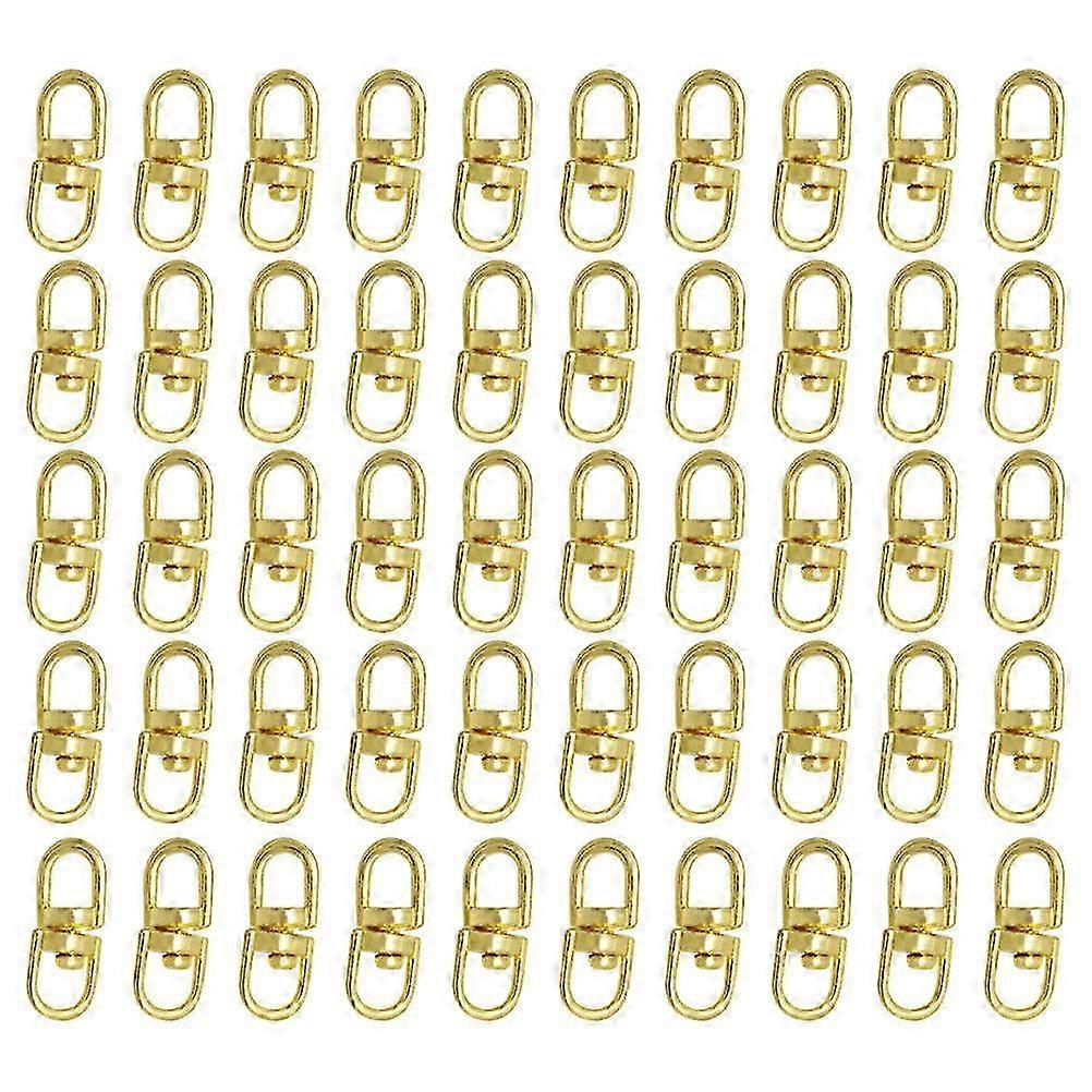 Golden Swivel Snap Clasp for Craft Projects 100Pcs