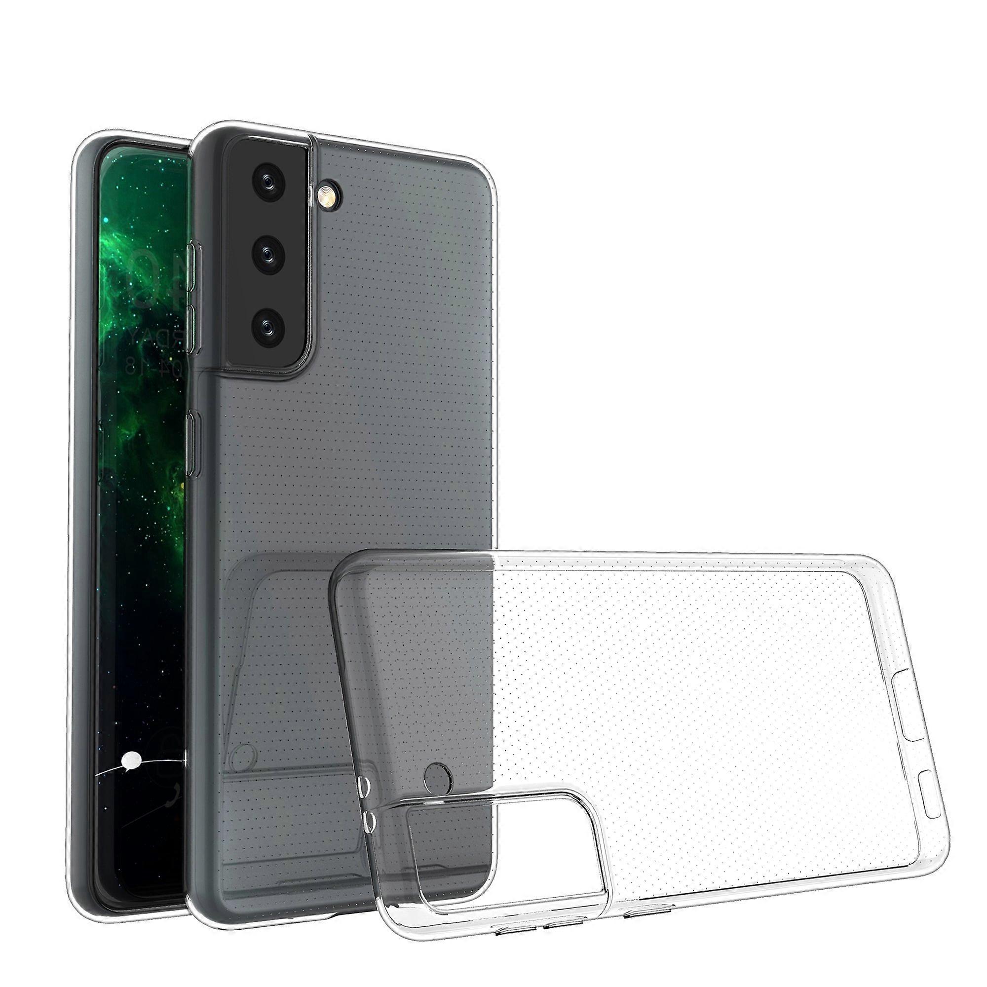 Clear Ultra-Thin Soft TPU Back Case for Samsung Galaxy S21