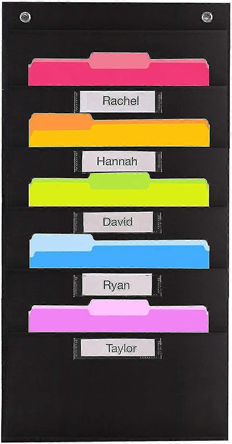 Heavy Duty Storage Pocket Chart,hanging Wall File Organize