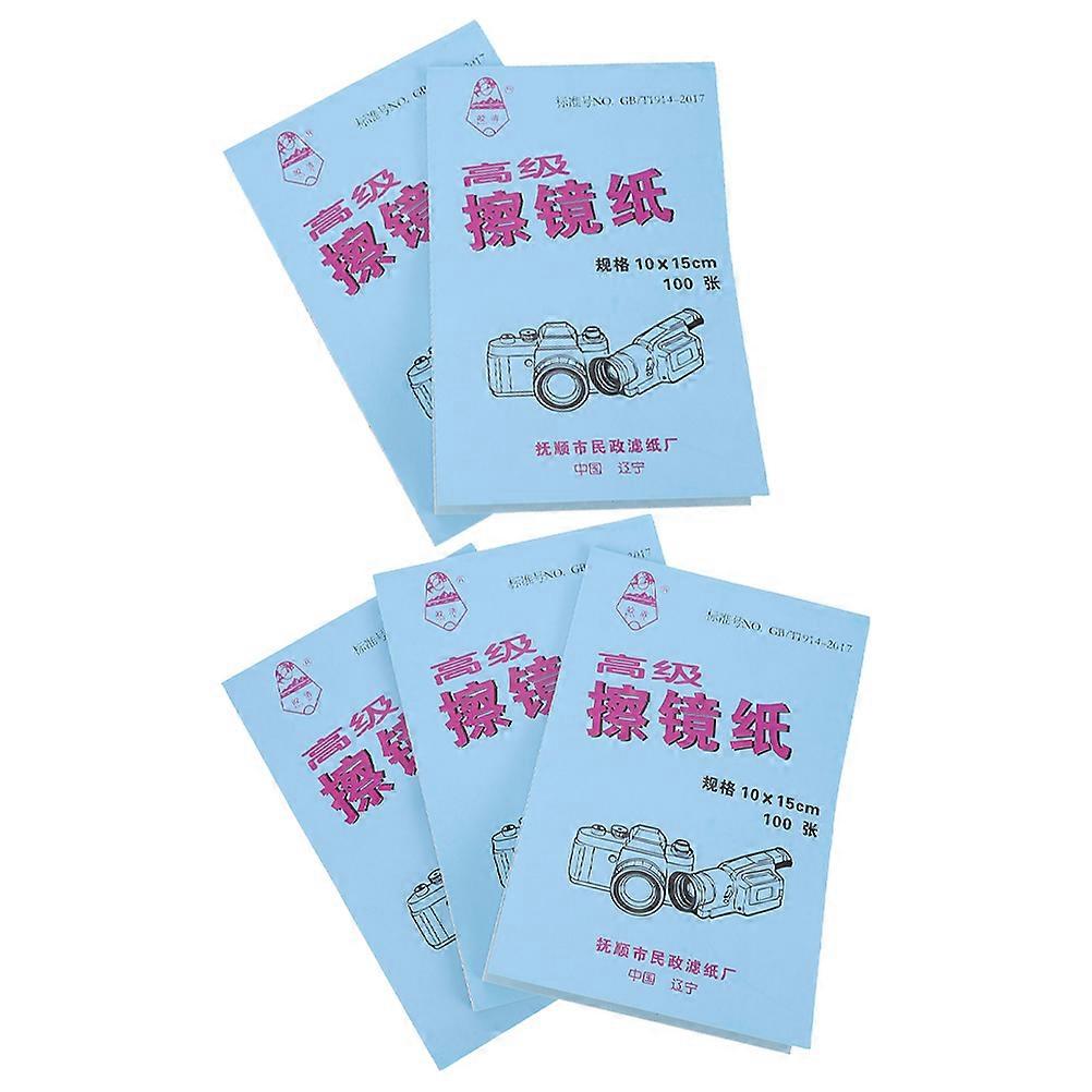Camera Lens Wipes for Eyeglasses with 5Pcs Multi-Purpose Cleaning Tissues