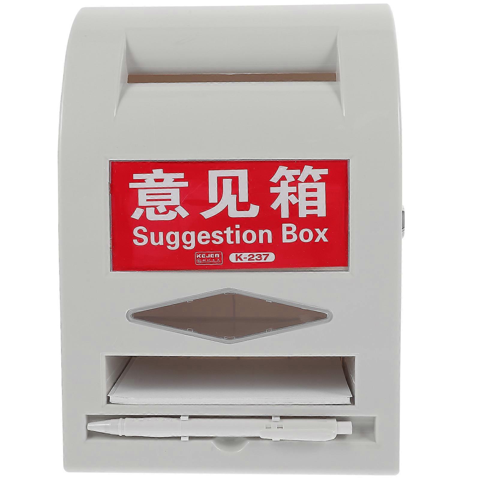 Suggestion Box with Slot and Lock for Complaining and Voting 2Sets