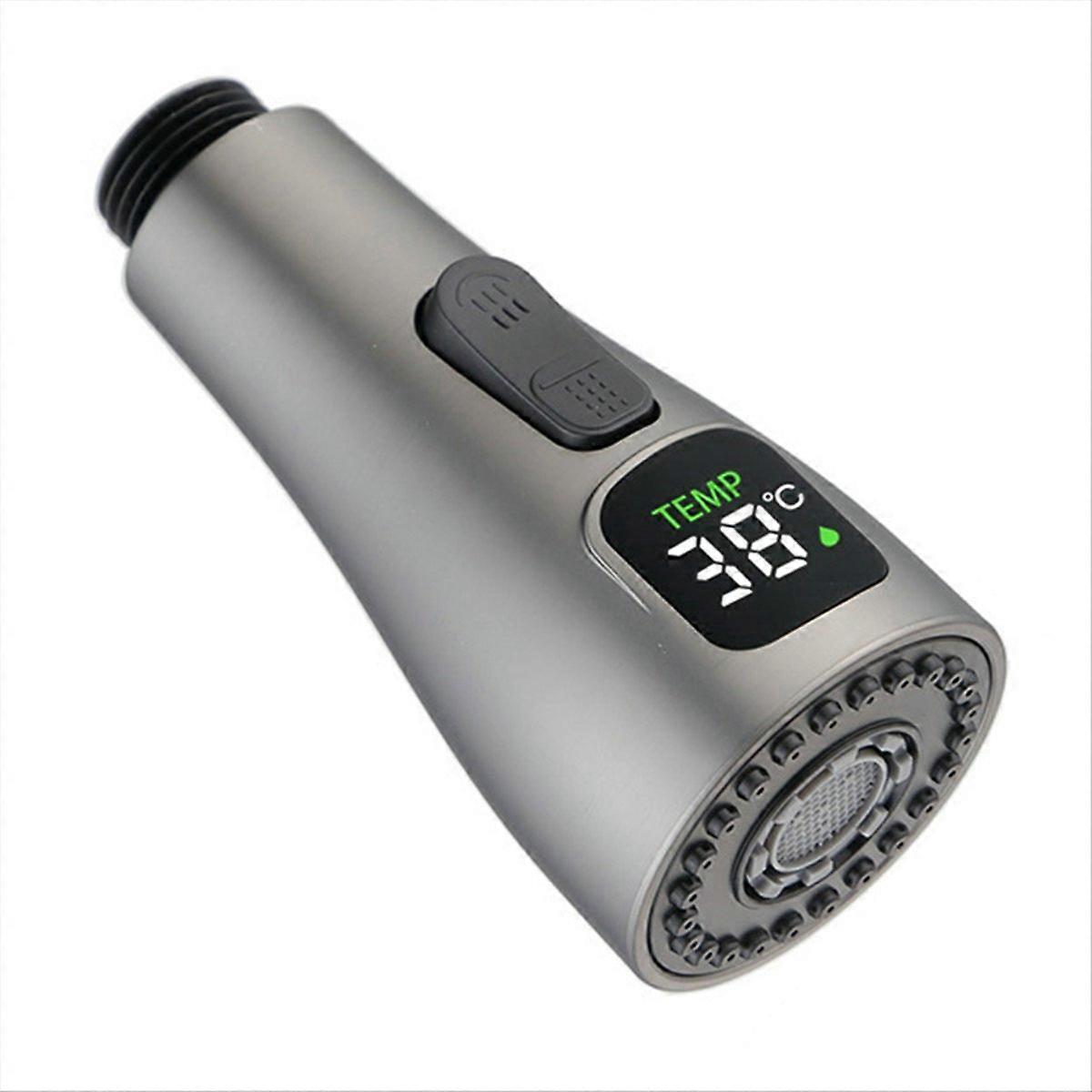 Kitchen Faucet Nozzle Pull Out LED