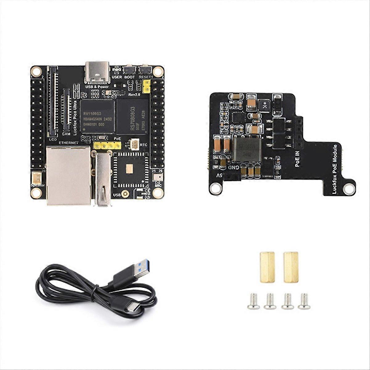 For Ultra Development Board RV1106 Micro-Linux Motherboard ARM -A7 CPU NPU ISP Processors Integrated