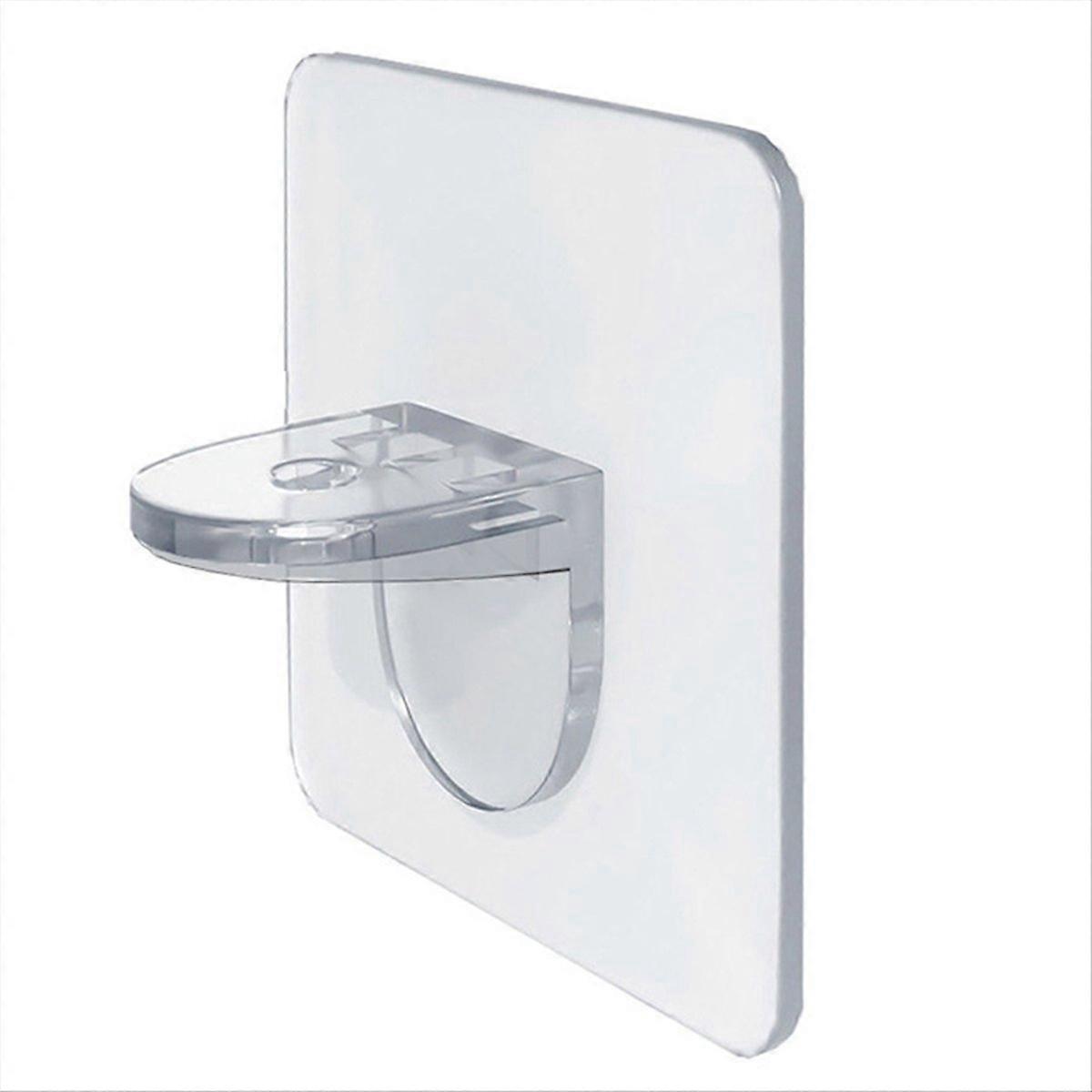 Self-Adhesive Shelf Brackets No Drilling Required Shelf Support Nails
