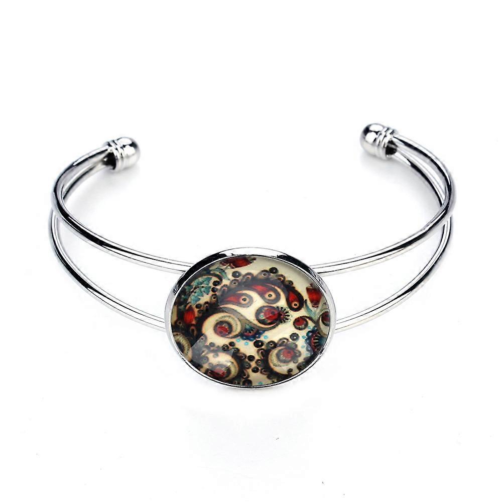 Glass Patch Craft Material for Jewelry Making 20Pcs Mixed Style