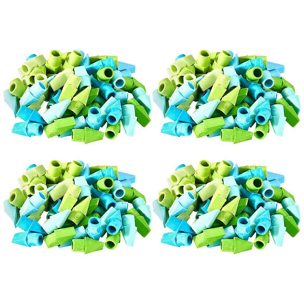 Assorted Color Pencil Top Erasers for 250Pcs Bulk Pack