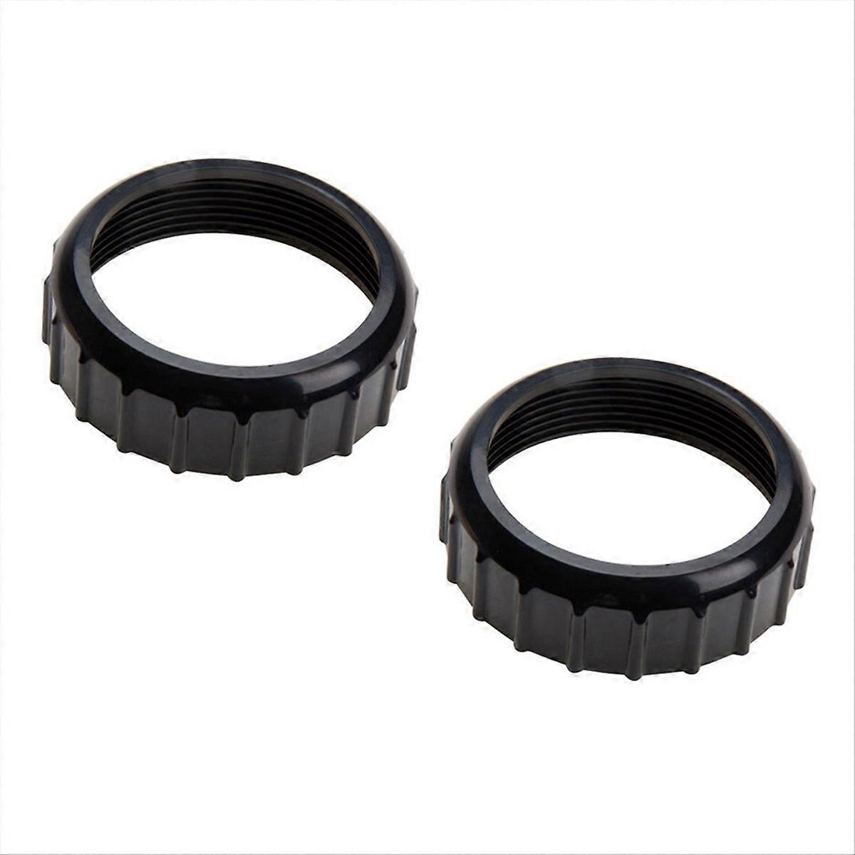 2pcs SPS Sand Pump Cover Threaded Black Collar Fixed Threaded Ring Threaded Ring Accessory for SPS100 SPS75 SPS50 SPS25