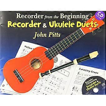 -Rekorder von Anfang an: Recorder und Ukulele Duette Buch/CD