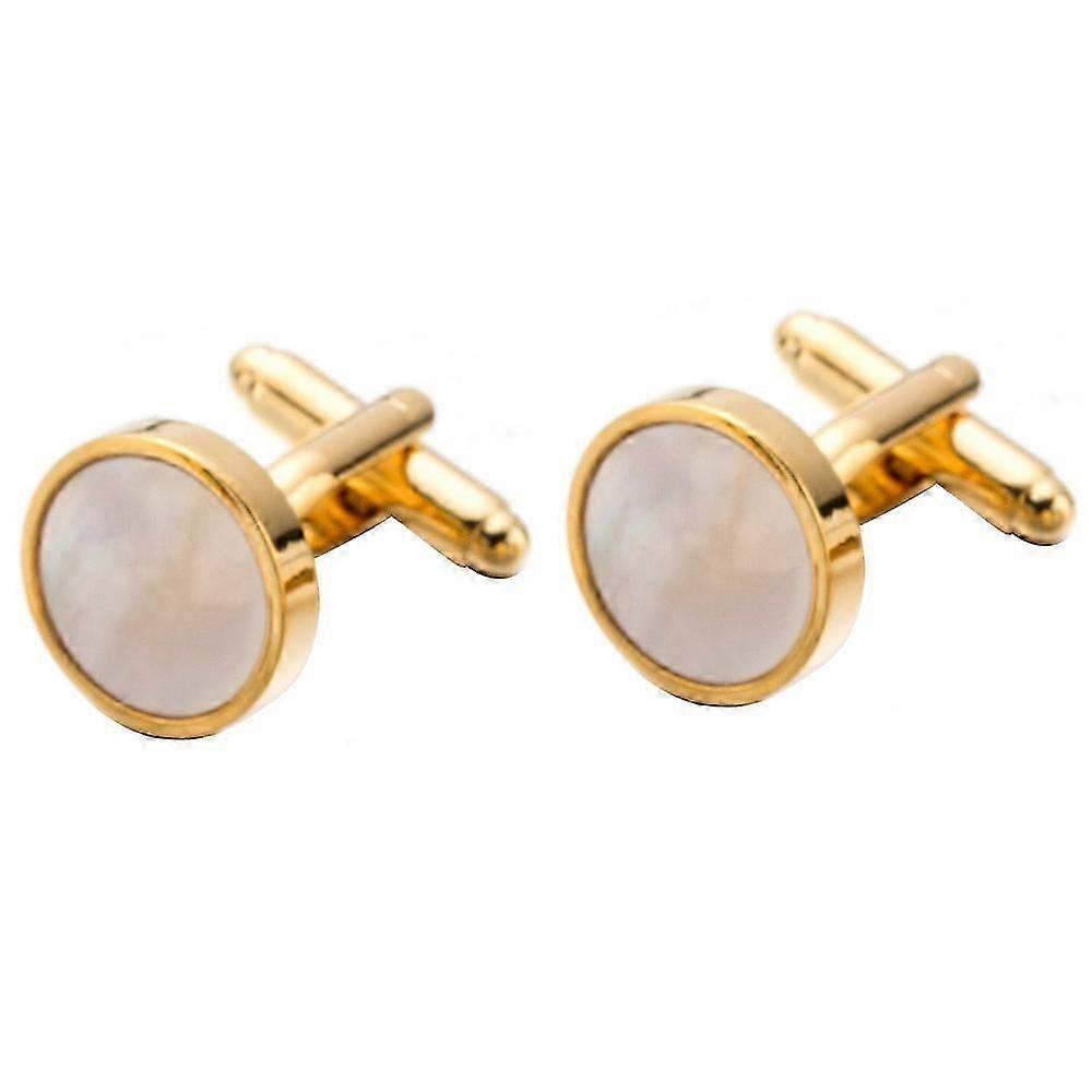 Pearly cufflinks
