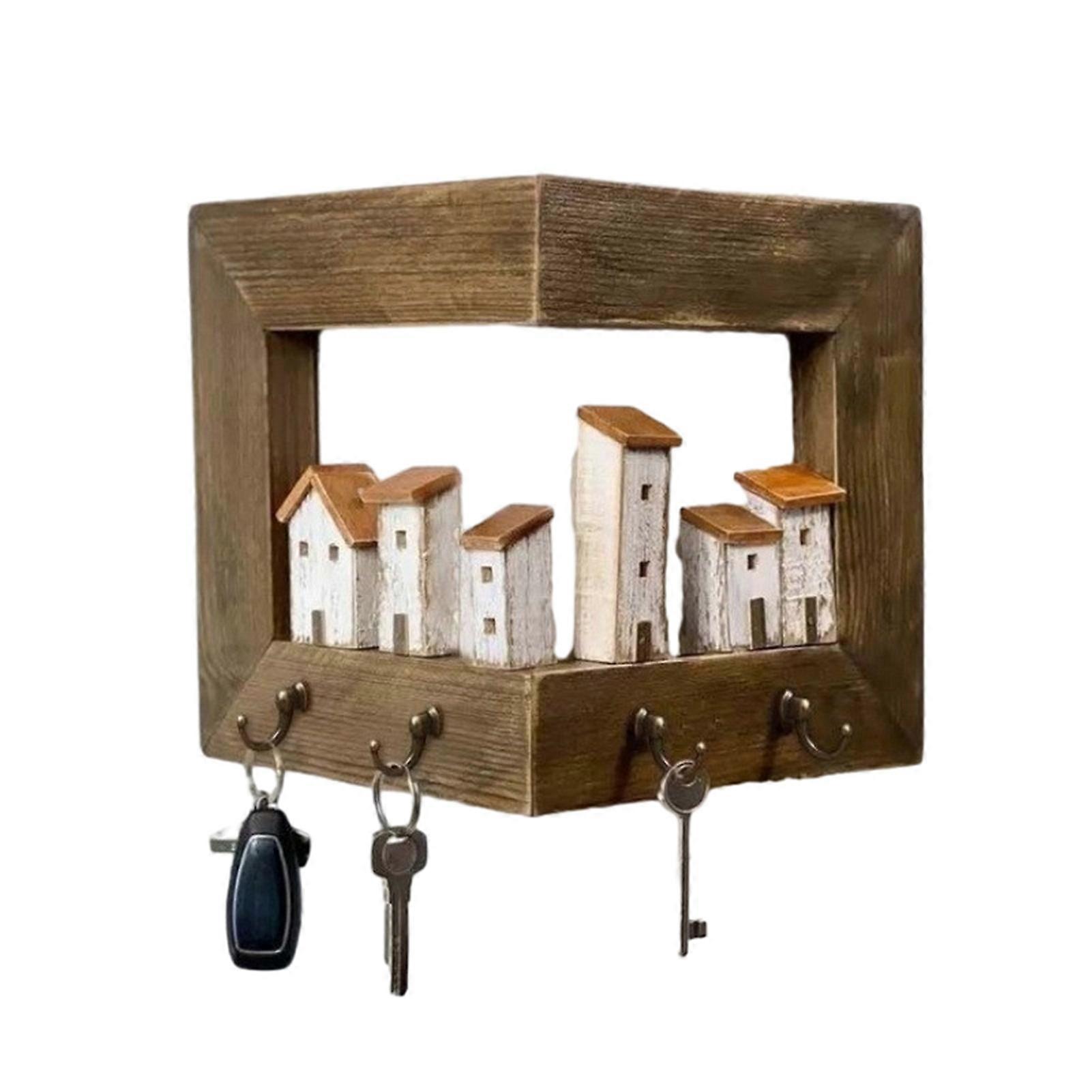 Bathroom Towel Hook - Rustic & Non Slip for Door - Space Saving