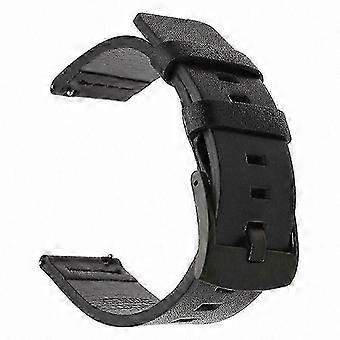 Universele leren horlogeband met snelsluiting, compatibel met Gear S3 / S2-modellen.