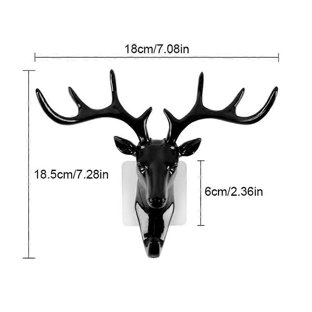 Hat Holder Black Shape Hook for Hanging 3Pcs Set