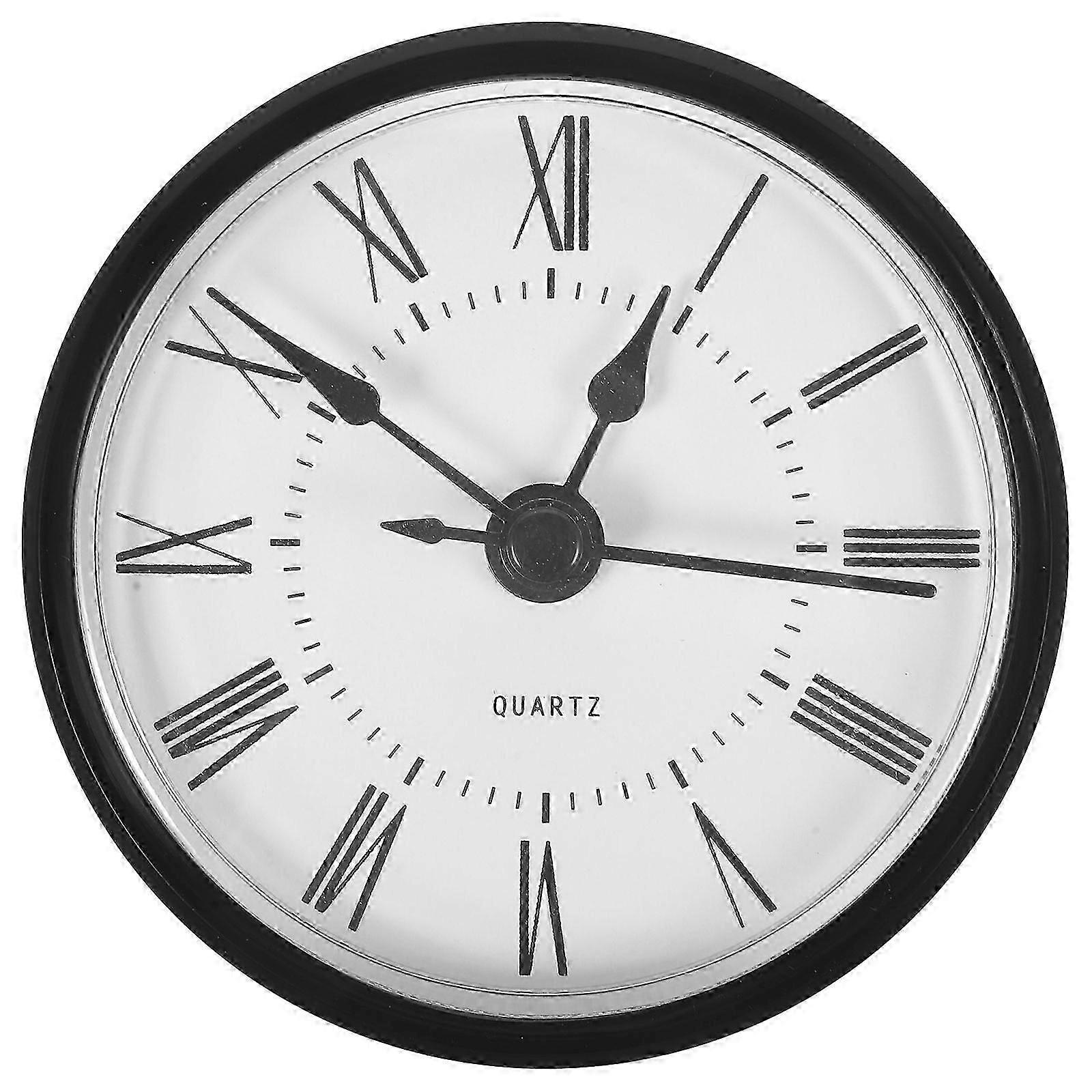 Round Roman Numeral Quartz Clock Insert, Clock Face Clock Supply