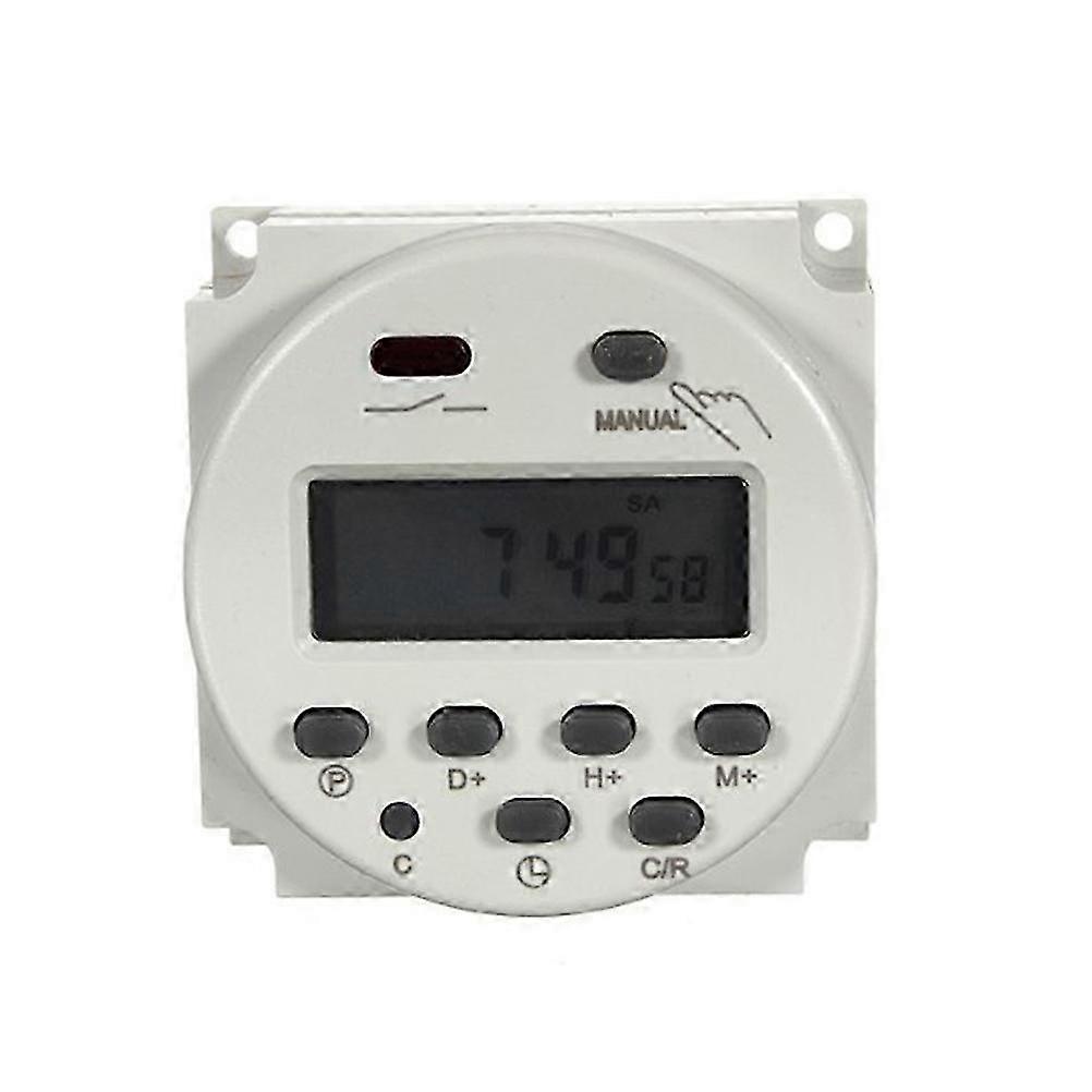 12 V Outdoor Timer Plug Timer 12V Time Controller 12V LCD Digital Timer Light Timers Power Rack Cage