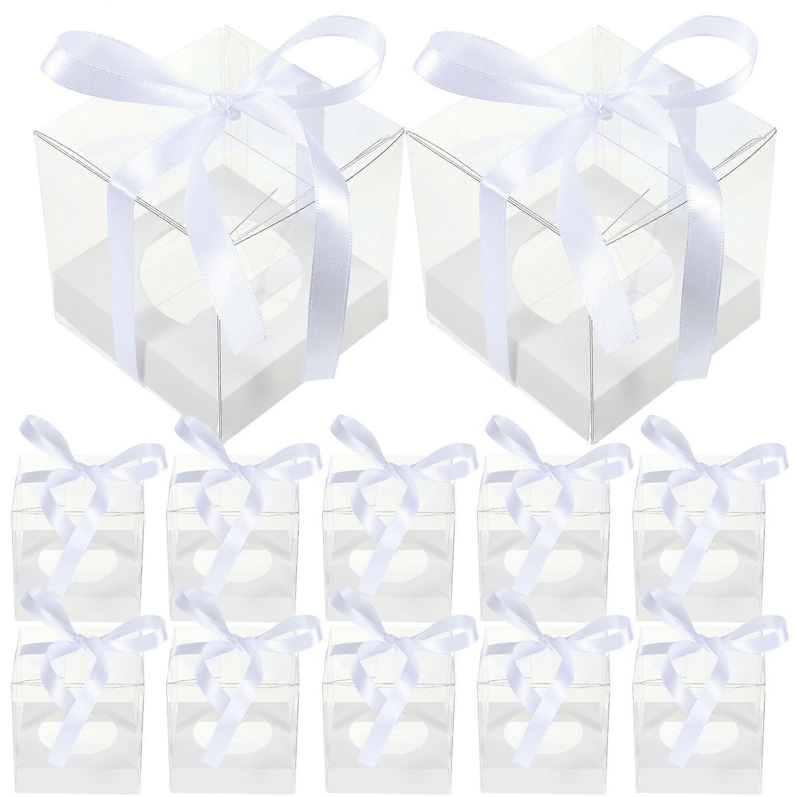 Mousse Cake Packaging Clear Cake Boxes for Bakery Use 30Pcs