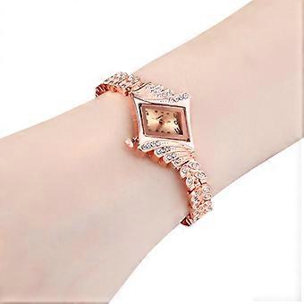 Sparkling Rhinestone Watch for Women - Elegant Quartz Bangle Wrist Watch, Ladies Dress Watch Jewelry