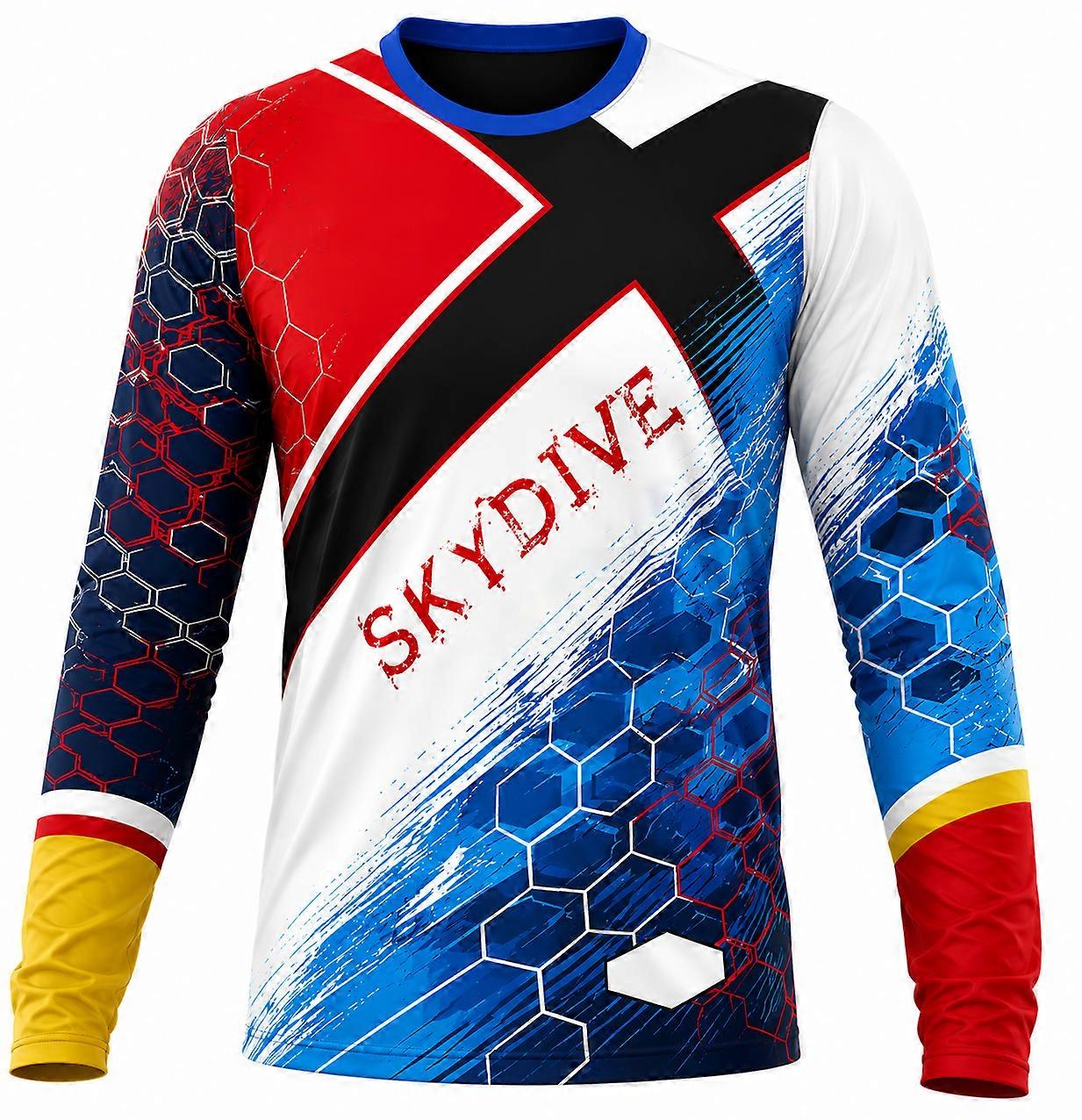 Skydiving Sublimation Printed Jersey-050