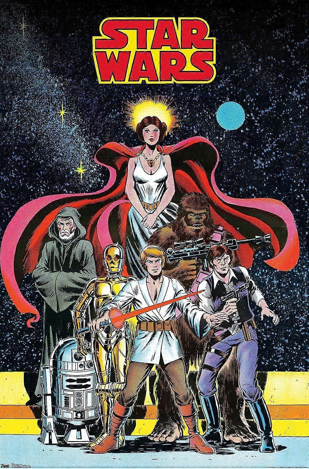 Star Wars: Saga Comic träpussel
