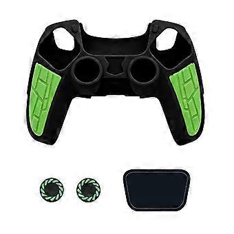 Silicone Case for PS5 DualSense Controller with Thumb Grip Caps Kit Soft Protective Case Special Edition Series