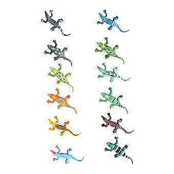 12 Pcs Kids Playsets Crocodile Animal Toy Crocodile Figure Animals Model Toys Alligator Action Figure