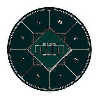 24/31/47/55/63inch Round Poker Mat for Texas Holdem Table Top