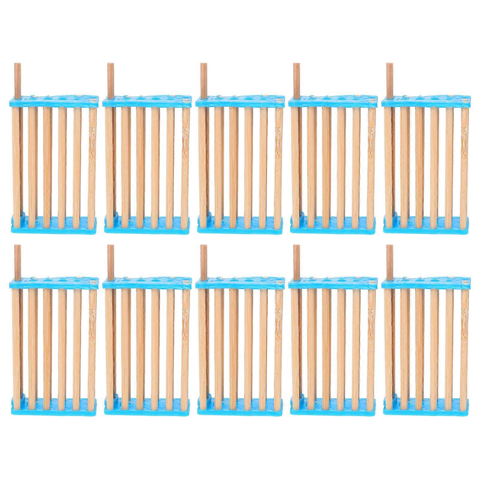 10pcs Beekeeping Queen Bee Cages Queen Bee Isolation Cages Beekeeping Tools