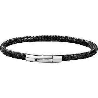 Personalized Mens Leather Wrist Cuff Bracelets with Custom Beads, Waterproof Wax Rope Braided Cord Bracelet Engraved with Names for Men Wo