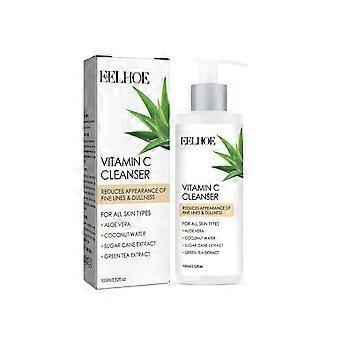 Vitamin C Facial Cleanser, Deeply Cleanses, Repairs Dullness, Tightens Pores, Moisturizes, Brightens Skin, 100ml
