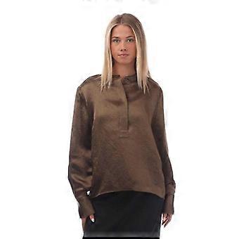 Hugo Womens/Ladies Crinkle Blouse