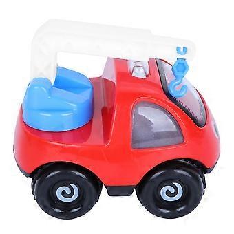 Inertia Car for Education 1Pcs Toy Engineering Car for Kids Red