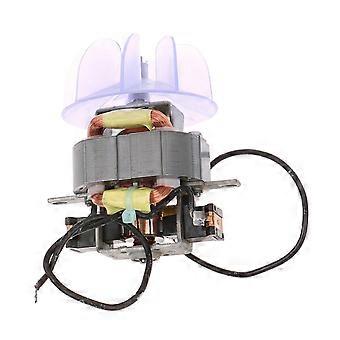 Hair Dryer Motor Part for Repair Checks, Metal Replacement Assembly with Fan Blade, 220V 50Hz for 2000W-2300W Dryers in Service Work Multicolor