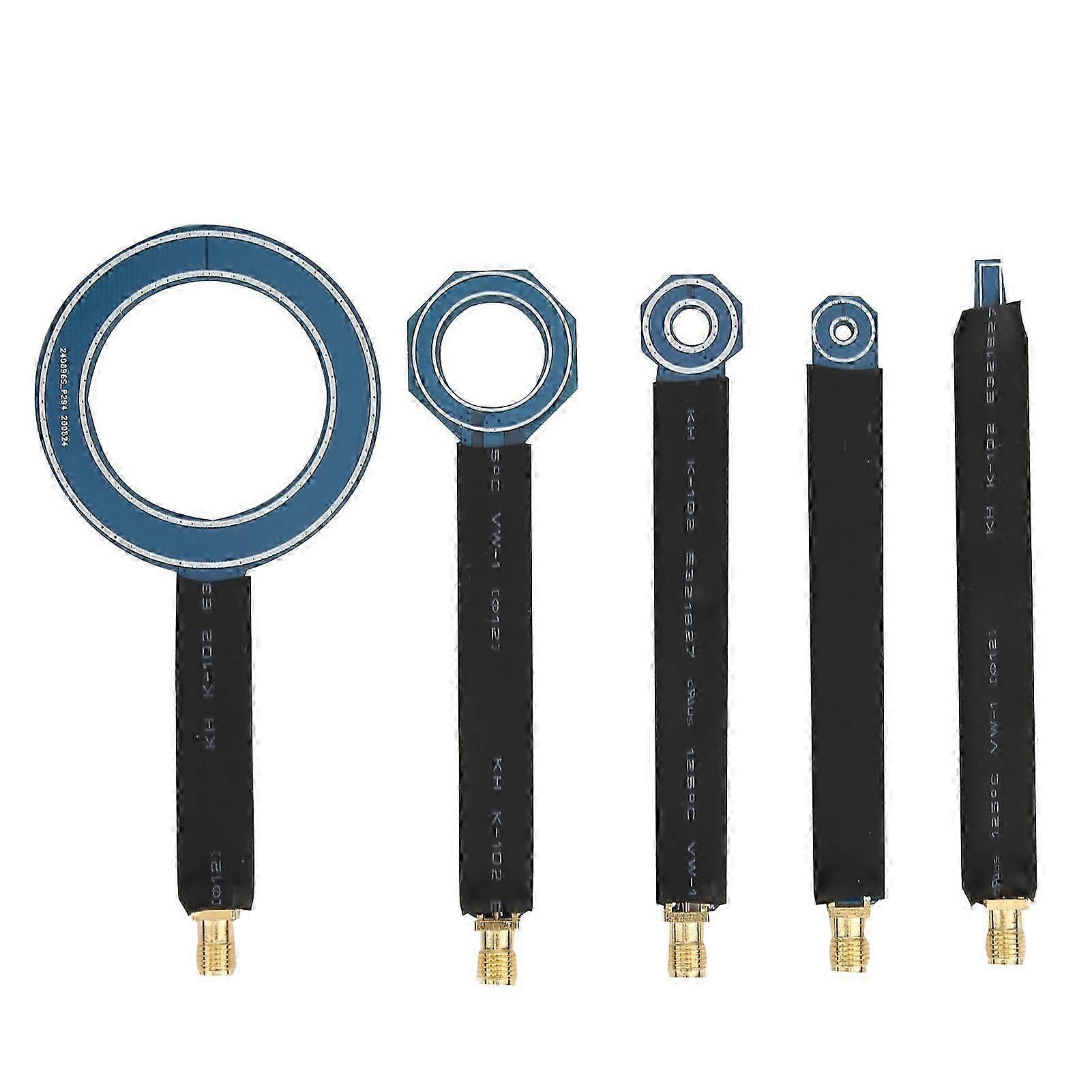 5Pcs NearField Magnetic Probe Antenna Interference Source Localization compatible with Guided Radiation