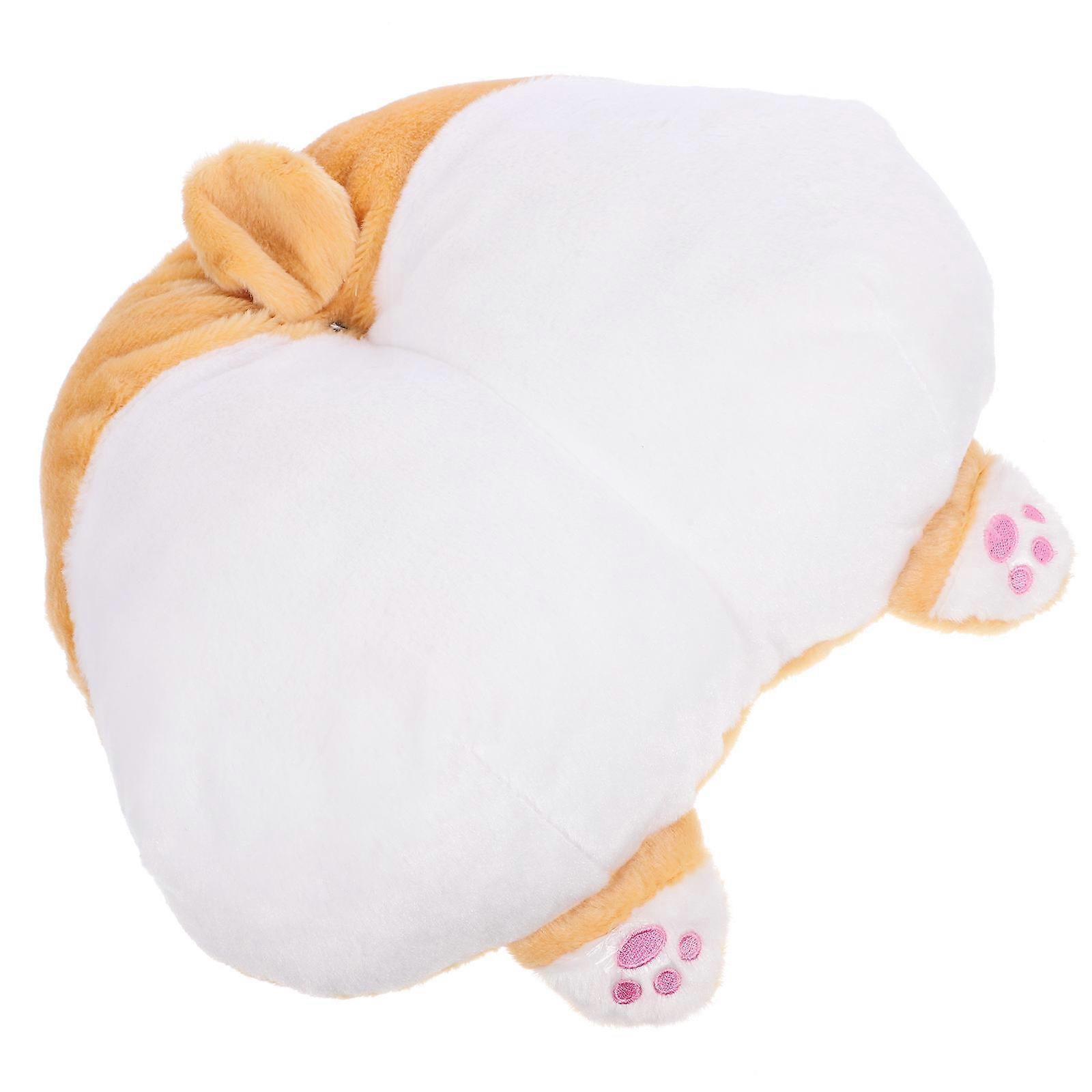 Dog Buttocks Cushion Comfortable Doll Pillow with Multifunctional Design
