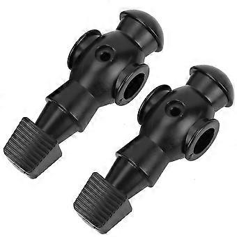 Lot de 2 baby-foots de rechange pour jeux d'intrieur (noir)