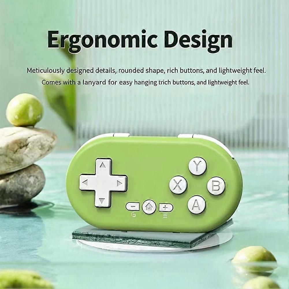 Q36XDV Game Controller Handheld Mini Wireless Portable Console Pocket Game Bluetooth Game Controller for Android IOS