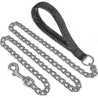 Metall Hundeleine Kau Proof Hundekette Leine 4ft Heavy Duty Robustes Haustier Hund