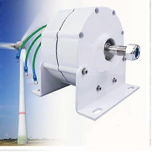2000W Permanent Magnet Wind Turbine Generator 3 Phase LowSpeed Efficiency MultiVoltage