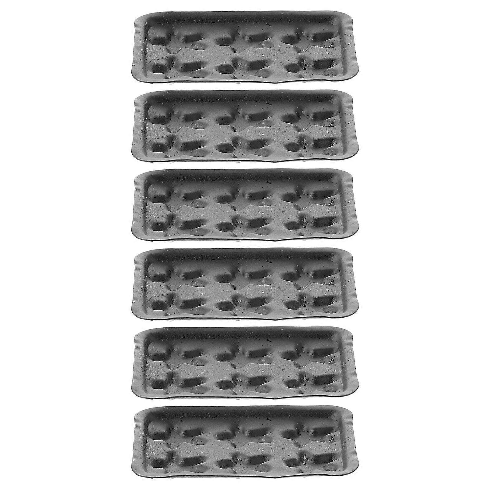 Alloy Small Bakeware Decorative Mini Baking Trays for Decor 6Pcs