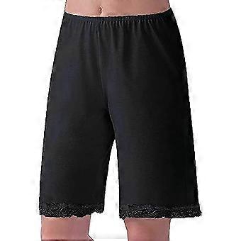 Women's Satin Bloomers Lightweight Sleepwear High Waist Culottes Lace Polyester Lingerie Pajamas for Casual Wear