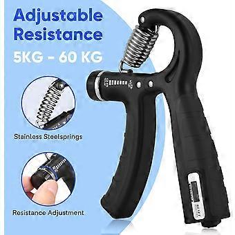 Adjustable Grip Strength Trainer, 11132 Lbs (560kg) Resistance, Hand & Forearm Strengthener for Fitness, Recovery, and Daily Training