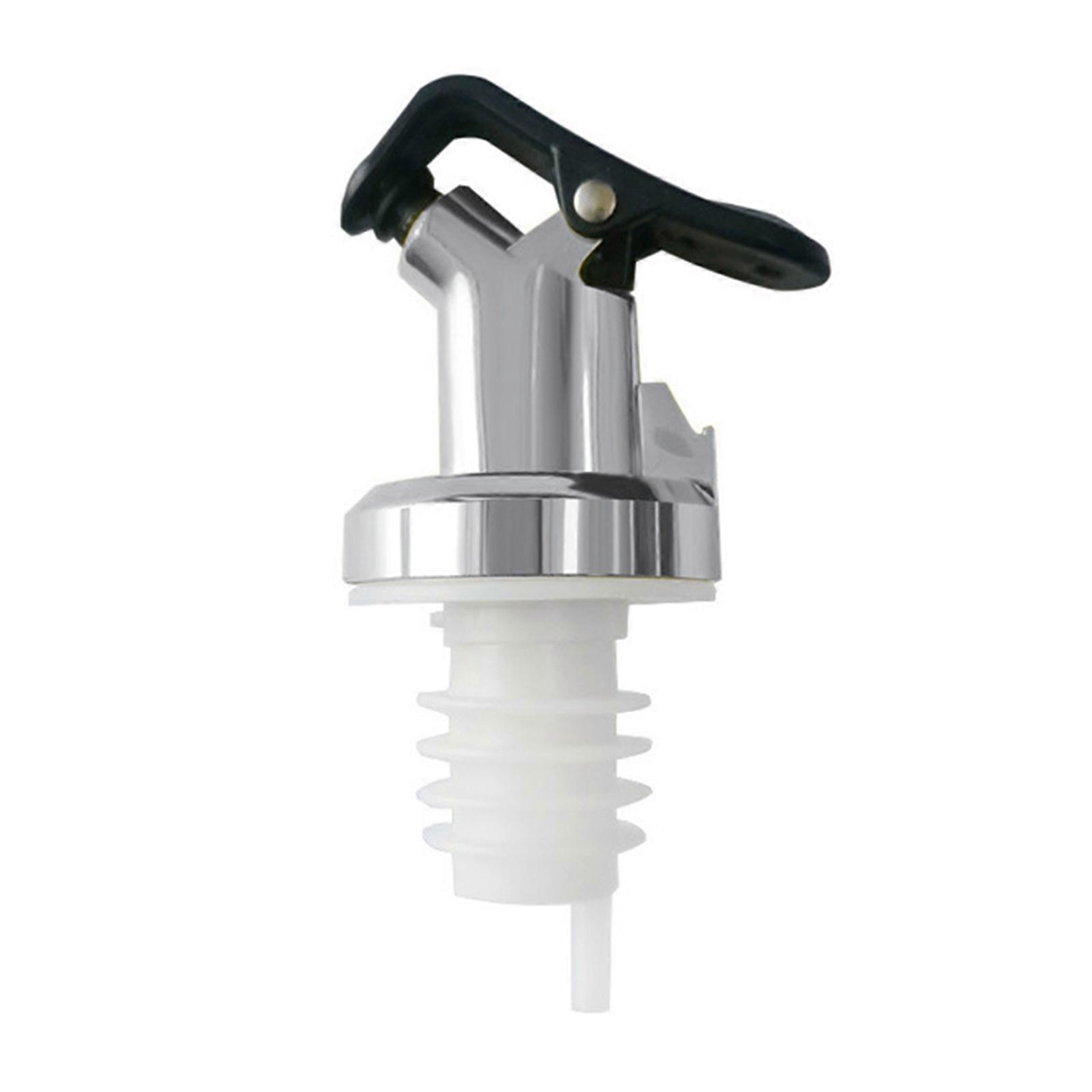 Leakproof Oil Bottle Stopper with Automatic Pourer for Kitchen