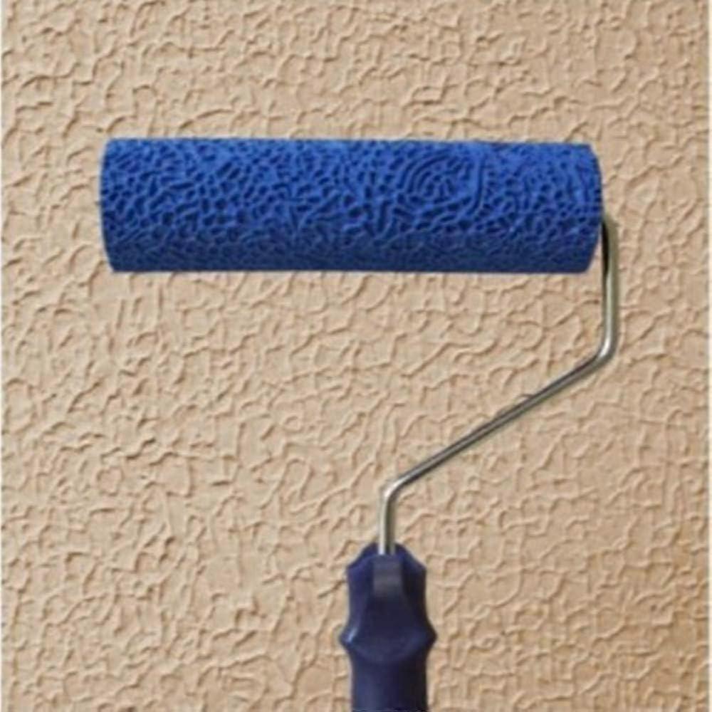 8 Inch Texture Paint Roller For Diatom Mud & Art Easy Wall Application Paint Rollers