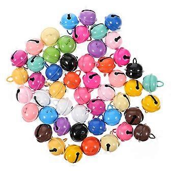 Pet Bell Pendants Mixed Color for Decor 100Pcs Bell Pendants for Pet Collar