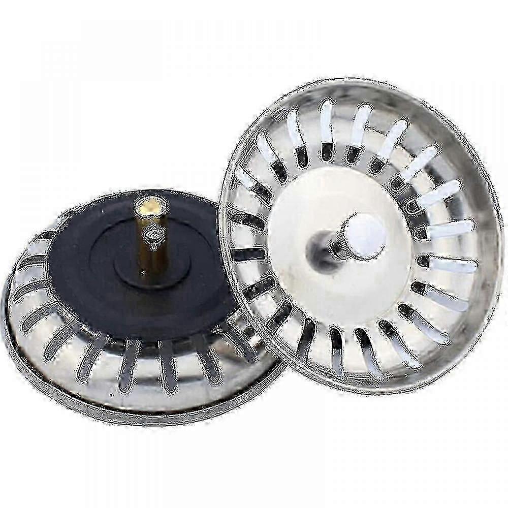 Fine-Mesh Stainless Sink Strainer Set